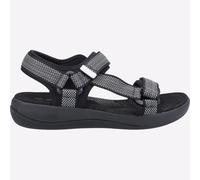 Hush Puppies Sara Mujer Vacaciones Caminar Exterior Sandalias Negras