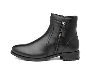 Hush Puppies Scarlett, Botas Cortas al Tobillo Mujer, Black, 38 EU