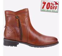 Hush Puppies Escarlata Mujer Moda Informal Botines Marrón