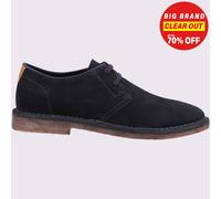 Hush Puppies Scout Navy Zapatos Casual Hombre Nobuck Con Memory Foam