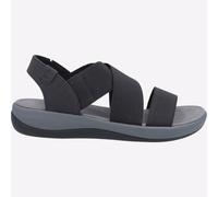 Hush Puppies Sophia Sandalias De Verano Casual Para Mujeres De Vacaciones Negras