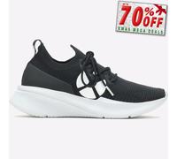 Hush Puppies Spark Zapatillas De Fitness Para Mujeres Gimnasio Casual Negras