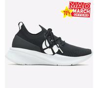 Hush Puppies Spark Zapatillas De Fitness Para Mujeres Gimnasio Casual Negras