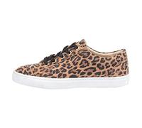 Hush Puppies Tenis TessaSneaker para Mujer, Leoprd, 36 EU