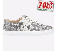 Hush Puppies Tessa Zapatillas De Cuero Casual Para Mujeres