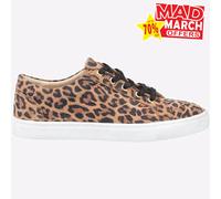 Hush Puppies Tessa Zapatillas De Cuero Casual Para Mujeres