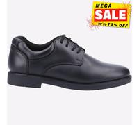 Hush Puppies Tim Junior Zapatos Escolares Formales Derby Negros