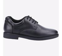 Hush Puppies Tim Junior Zapatos Escolares Formales Derby Negros