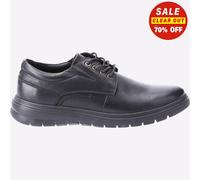 Hush Puppies Tritón Hombre Junior Trabajo Escuela Formal Elegante Cuero Negra