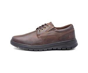 Hush Puppies Triton Lace UpOxford para Hombre, Brown, 43 EU