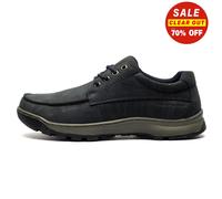 Hush Puppies Tucker, Zapatos de Cordones Derby Hombre, Azul (Navy Nubuck Navy), 40 EU