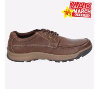 Hush Puppies Zapatos Planos Tucker LaceOxford para Hombre, Brown, 40 EU