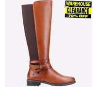 Hush Puppies VanessaMid - Botas de pantorrilla para mujer, Tan, 36 EU