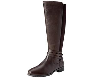 Hush Puppies VanessaMid - Botas de pantorrilla para mujer, Brown, 38 EU