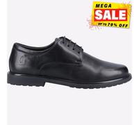 Hush Puppies Verity Mujer Chica Elegante Formal Cuero Calzado Escolar Negro