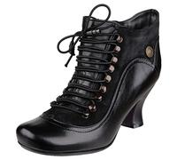 Hush Puppies Vivianna - Botines de caña alta con tacón para mujer, Negro (Black/Multi), 42