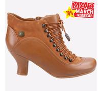 Hush Puppies Botines Vivianna Mujer de piel Marrones