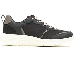 Hush Puppies Women's Elevate Bungee Sneaker, Black, 40-41 EU
