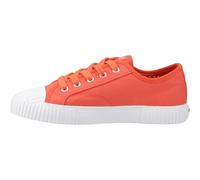 Hush Puppies Women's Freya Canvas Trainer, Orange, 38 EU