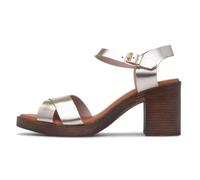 Hush Puppies Georgia, Sandalias de tacón para Mujer, Gold, 40 EU