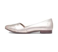 Hush Puppies Women's Marley Ballerina Ballet Flat, Gold, 38 EU