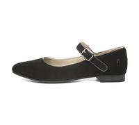 Hush Puppies Women's Melissa Strap Mary Jane Flat, Black, 36 EU
