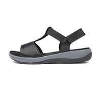 Hush Puppies Women's Sylvie Sandal, Black, 41-42 EU