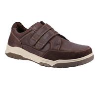 Hush Puppies Zapato de Cuero Fabian Cierre Adhesivo Doble para Hombre (FS9716)