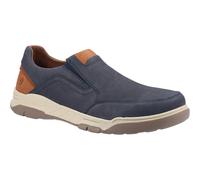 Hush Puppies Zapato de Cuero Fletcher Slipon para Hombre (FS7672)