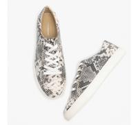 Hush Puppies Zapato de Cuero Tessa con Cordones Diseño Estampado de (FS7695)