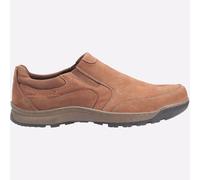Hush Puppies Zapatos Casual Hombre Mocasín Deslizante Cuero Marrón