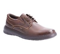 Hush Puppies Zapatos Casuales de Cuero Triton con Cordones para Hombre (FS9226)