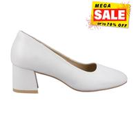 Hush Puppies Zapatos De Tacón Alicia De Cuero Para Mujer Color Marfil