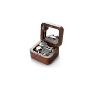 Hushabye Mountain Music Box, Hand Crafted Miniature Walnut Wood, Beautiful and Melodious