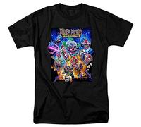 HUSHUANG Killer Klowns from Outer Space The Loom White Yellow Black Red Mens t Tshirts Camisetas y Tops Men Mens Funny Vintage Gift for Men(Large)
