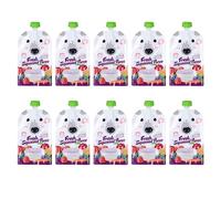 HUSHUI 10 Bolsas Reutilizables para Alimentos, Bolsa de Almacenamiento Portátil Recargable para Alimentos para Bebés para puré de Frutas