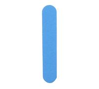 HUSHUI 100 piezas de lima de uñas de doble cara tampón para uñas pulido tira de pulido herramienta para manicura (azul)