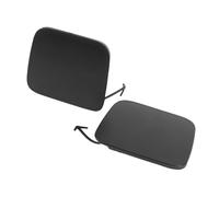 HUSHUI 2 Cubiertas de Gancho de Remolque para Parachoques Delantero, Repuesto para TC 2011 2013, Material PP de Ajuste a Presión Negro, con Tapa de Ojo de Gancho de Remolque para