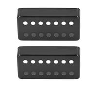 HUSHUI 2 Fundas para Pastilla Humbucker de 14 Agujeros para Guitarra Eléctrica, Cubierta de Repuesto para Pastilla de Guitarra Humbucker de Latón para Proyecto de Bricolaje