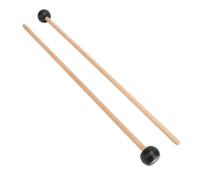 HUSHUI 2 Mazo Glockenspiel de Goma y Madera Maciza de 16,5 Pulgadas de Largo Mazo de Tambor de Lengua