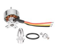 HUSHUI 2211 Accesorio de Alto Rendimiento para Motor sin Escobillas, Ideal para Aviones de Ala Fija con Placa KT - Metal, 1 Unidad (2300kV)