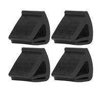 HUSHUI 4 Clips de Retención para Parabrisas, Clips de Goma Negros Duraderos para Coche EZGO Club, Fácil Instalación para Fijación Al Parabrisas
