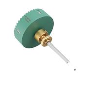 HUSHUI Abridor de Agujeros, Sierra de Agujeros de Luz de Techo Hexadecimal de 7.5 Mm, Abre Agujeros en Madera Maciza, Tabla de Yeso y Más con Vástago Hexadecimal (Abridor de 120 mm)