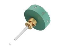 HUSHUI Abridor de Agujeros, Sierra de Agujeros de Luz de Techo Hexadecimal de 7.5 Mm, Abre Agujeros en Madera Maciza, Tabla de Yeso y Más con Vástago Hexadecimal (Abridor de 150 mm)