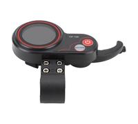 HUSHUI Acelerador de Pulgar con Pantalla LCD para Scooter Eléctrico de 48 V, Panel ABS Resistente Al Agua TF 100 con Indicador de Nivel de Potencia de Engranaje de Velocidad, para