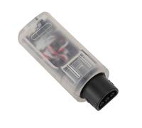 HUSHUI Adaptador de Controlador Inalámbrico, Convertidor para Consola N64 con Latencia Inferior a 6 Ms, Compatible con Controladores de Bits One S Pro Pro Retro (Blanca transparente)