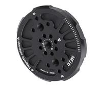 HUSHUI Adaptador de Montaje Magnético para Trípode de Teléfono, Multiángulo de Aleación de Aluminio con Orificios para Tornillos de 1/4 Pulgadas para 16 Pro MAX 15 Plus 14 13 12 Mini