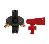 HUSHUI Aislador de Batería Principal DC12 24V, Interruptor de Ahorro de Energía para Carreras de Coches, Rally, ABS Duradero, Cobre 400A