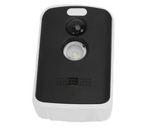 HUSHUI Alarma de Sensor de Movimiento Inalámbrico con Luz Estroboscópica Fuerte de 125 DB para Seguridad en el Hogar y Uso en Exteriores para Acampar