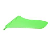 HUSHUI Aletas de Tabla de Surf Diseño Flexible Ecológico de PVC Verde de 30 Cm para Accesorios de Surf